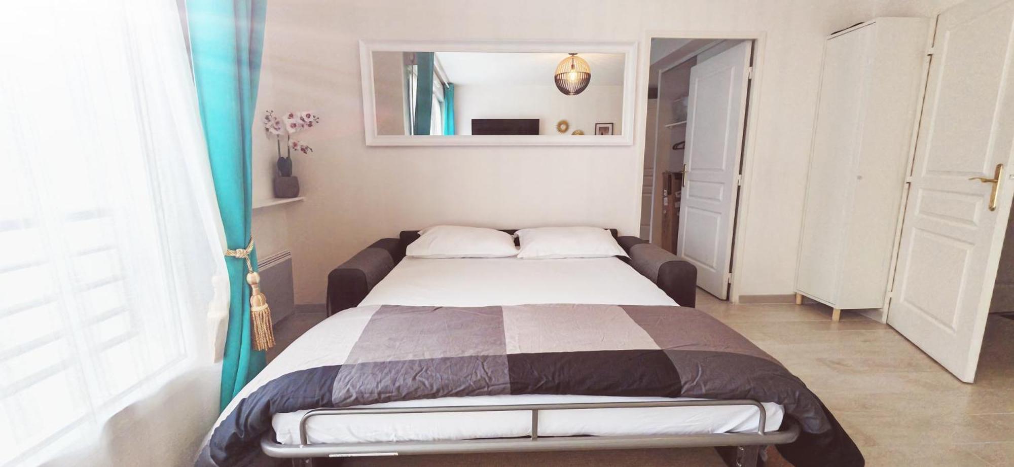 Appartement Magnolia 40M2, Parking Et Wifi Gratuit Montevrain Bagian luar foto